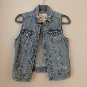 Hollister Denim Vest